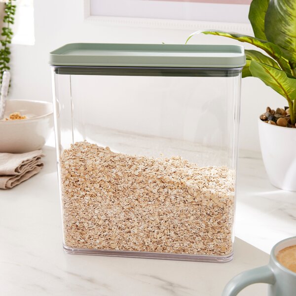 Stackable Rectangle Storage Container Clear