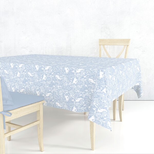 Forest Life Tablecloth Forest Life Blue