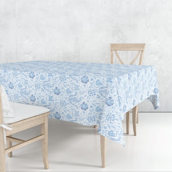 William Morris Compton Tablecloth Blue