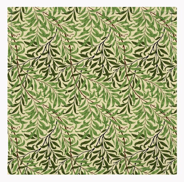 Willow Boughs Pack Of 4 Napkins Green