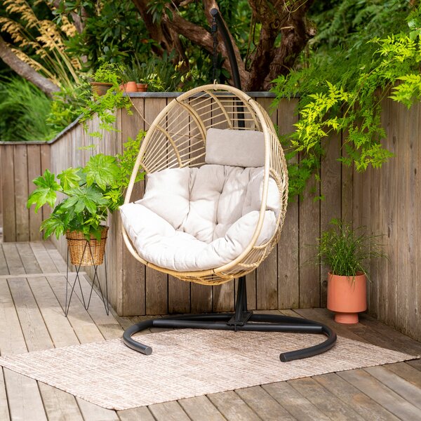 Singapore Hanging Egg Chair Natural (Brown)