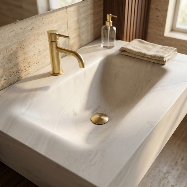 Wall-hung washbasin REA Apollo Gran Cloud Sky 70