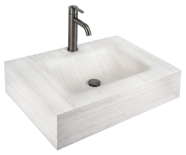 Wall-hung washbasin REA Apollo Muralto Roma 80