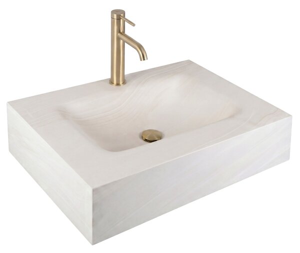 Wall-hung washbasin REA Apollo Gran Cloud Sky 80