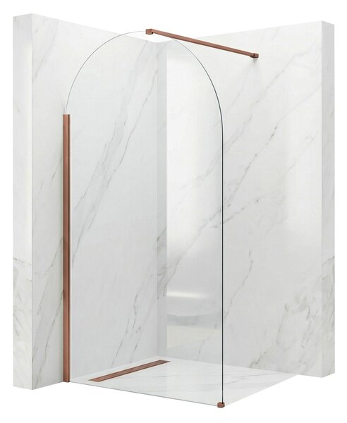 Shower screen Rea Heaven Brush Copper 100