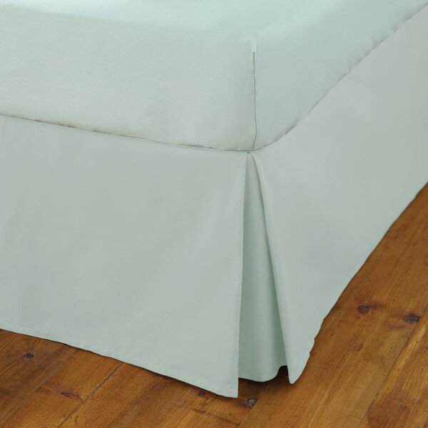 Fogarty Cooling Cotton Fitted Valance Sheet Seafoam