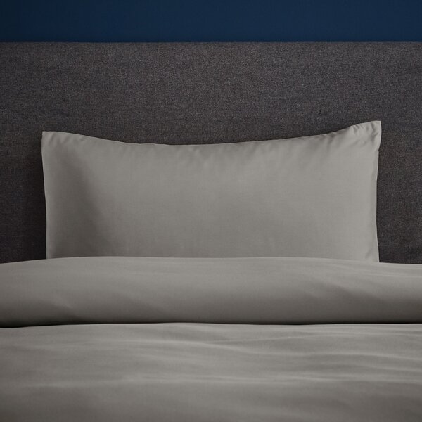 Fogarty Soft Touch Slate Housewife Pillowcase Pair Slate (Grey)