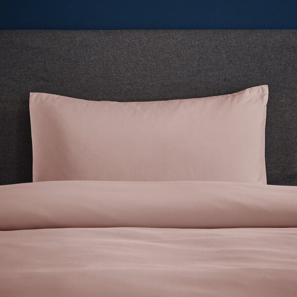 Fogarty Soft Touch Dusky Pink Housewife Pillowcase Pair Dusky Pink