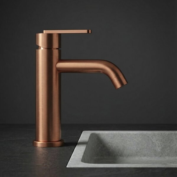 Bathroom faucet Rea Ontario Brush Copper