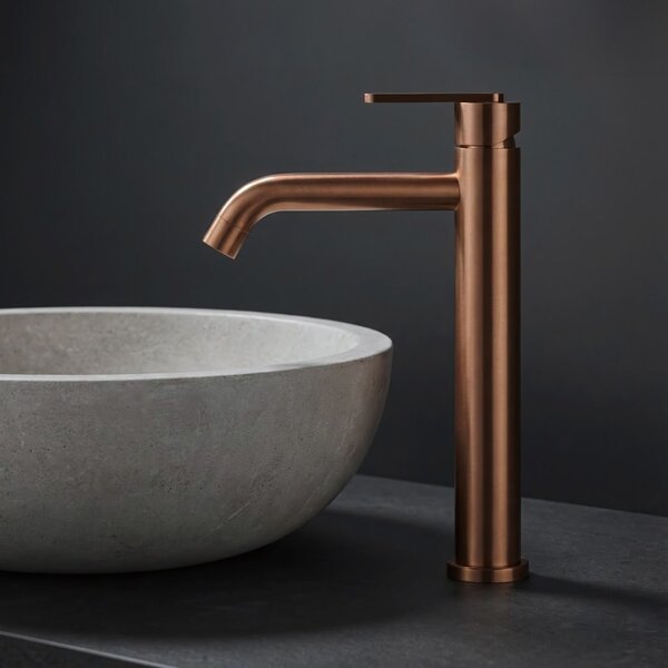 Bathroom faucet Rea Ontario Brush Copper