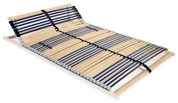 Slatted Bed Base without Mattress with 42 Slats 7 Zones 140x200 cm