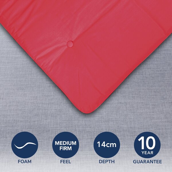 Mito Futon Mattress Red