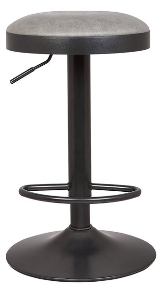 Terni PU Leather Bar Stool Grey