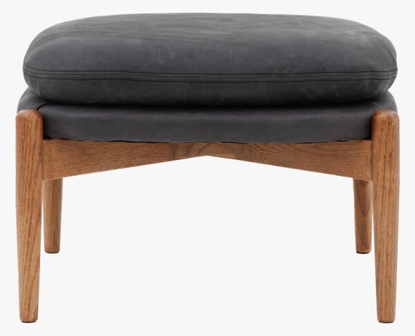 Scott Footstool in Antique Black