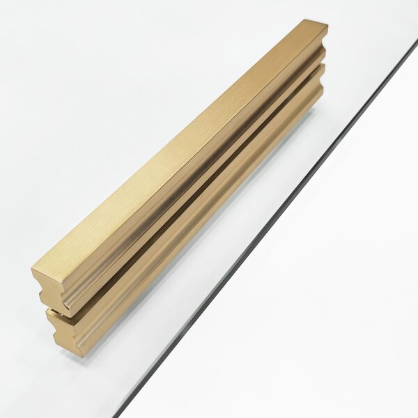 Shower enclosure REA Montana Double Gold Brush 80x80