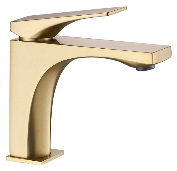 Bathroom faucet PREMIUM Rea Joe Brush Gold low