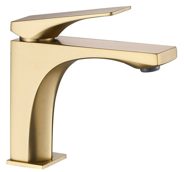 Bathroom faucet PREMIUM Rea Joe Brush Gold low