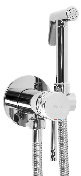 Bidet faucet Lungo Loop Diamond Chrome