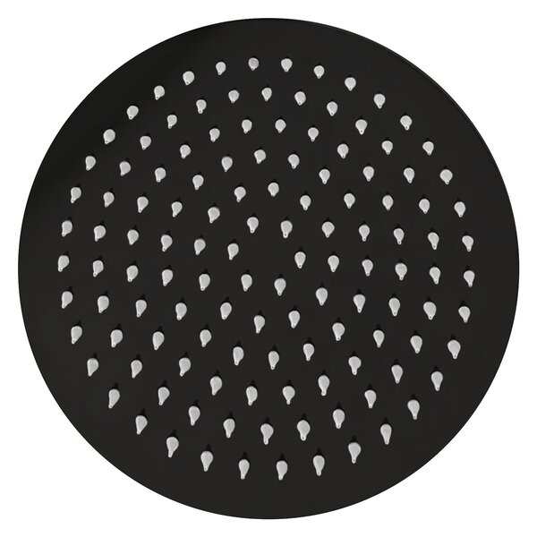 Rainfall shower head Rea Black Matt 25cm