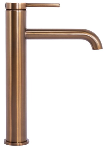 Bathroom faucet Rea Spot Brush Copper High