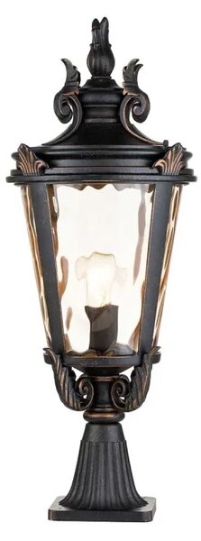 Elstead BT3-L Baltimore Large exterior pedestal lantern, IP43