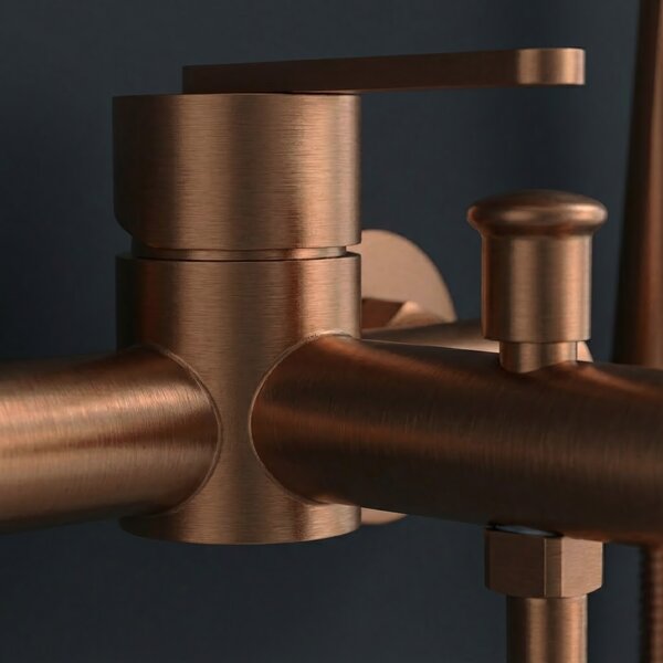 Bath faucet REA Ontario Brush Copper