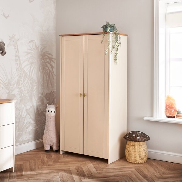 Obaby Evie Double Wardrobe Natural