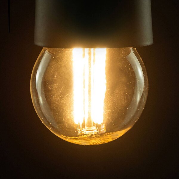 SEGULA LED bulb E27 G45 827 filament clear