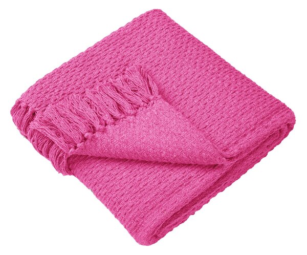 Hayden 130cm x 180cm Throw Pink