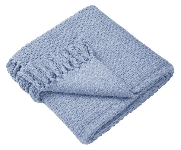 Hayden 130cm x 180cm Throw Blue