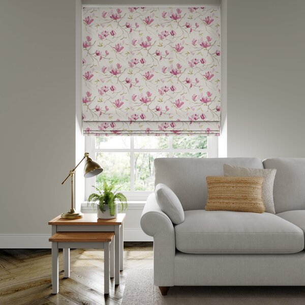 Magnolia Made to Measure Roman Blind Magnolia Pink