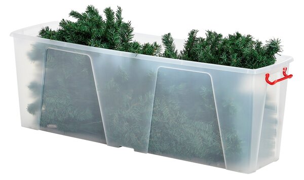 Strata 110L Clear Plastic Christmas Tree Box