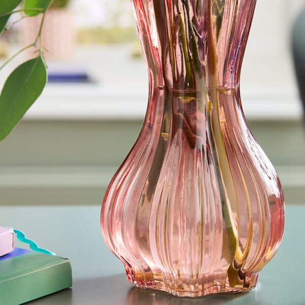 Sophie Robinson Clementine Fluted Glass Vase