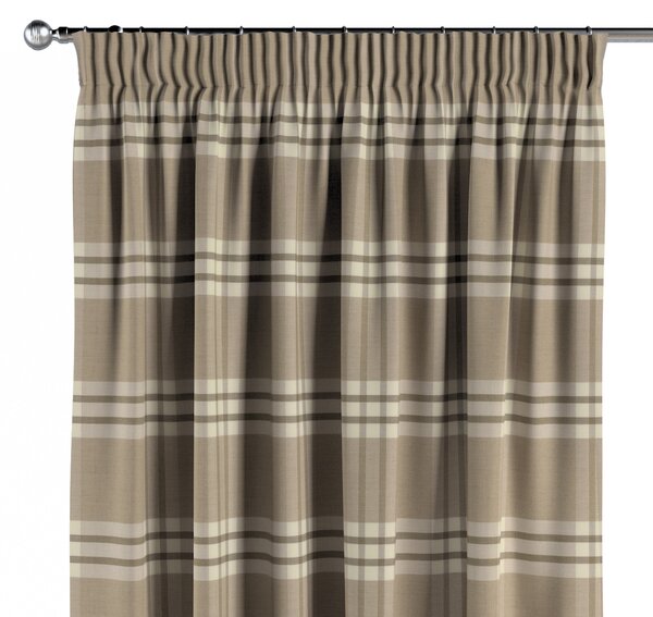 Pencil pleat curtain