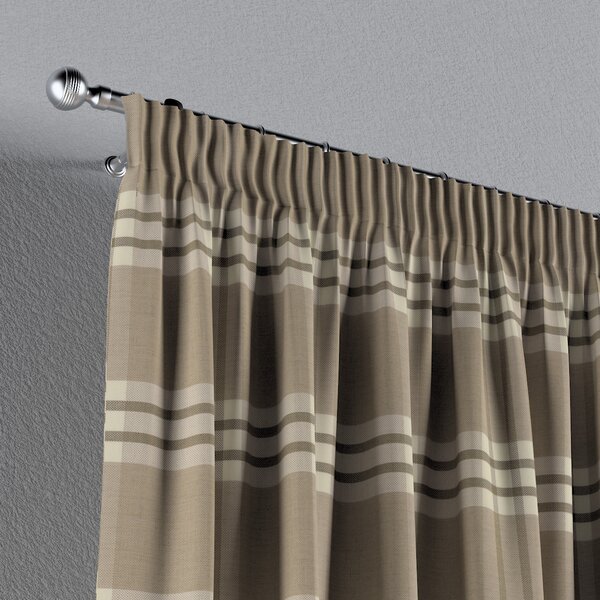 Pencil pleat curtain