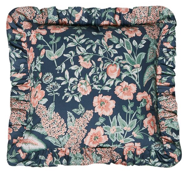 Amanda Holden Cotswold Floral Filled Cushion 45cm x 45cm Navy