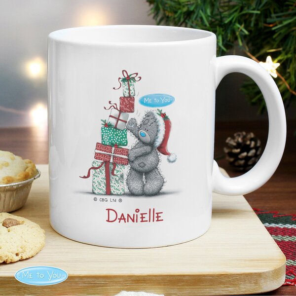 Personalised Me To You Christmas Mug White