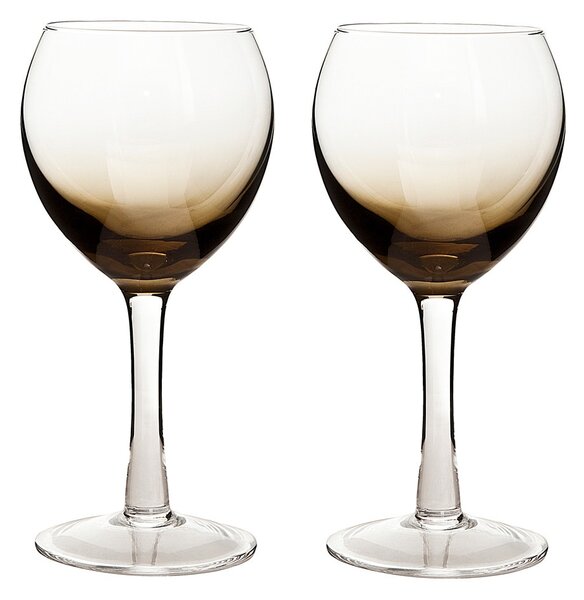 Halo/Praline White Wine Glass (Pack Of 2)