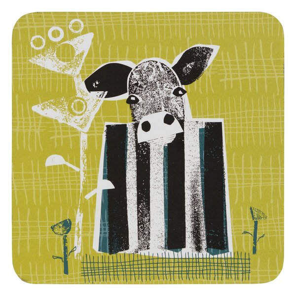 Denby Cow Coasters Set of 6