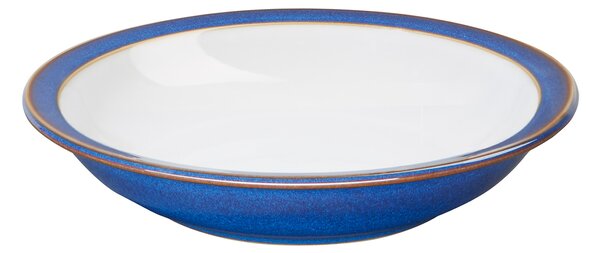 Imperial Blue Shallow Rimmed Bowl