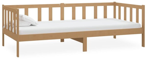 Day Bed without Mattress Honey Brown Solid Wood Pine 90x200cm