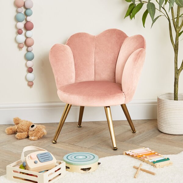 Vivian Kids Chair Blush (Pink)