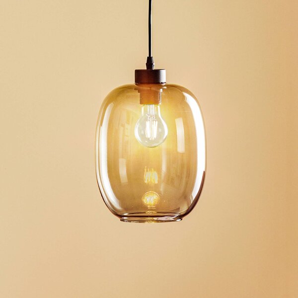 Elio hanging light, one-bulb, graphite