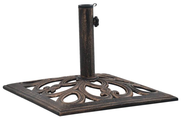 Umbrella Base Bronze 12 kg 49 cm Cast Iron