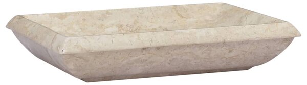 Sink Cream 50x35x10 cm Marble