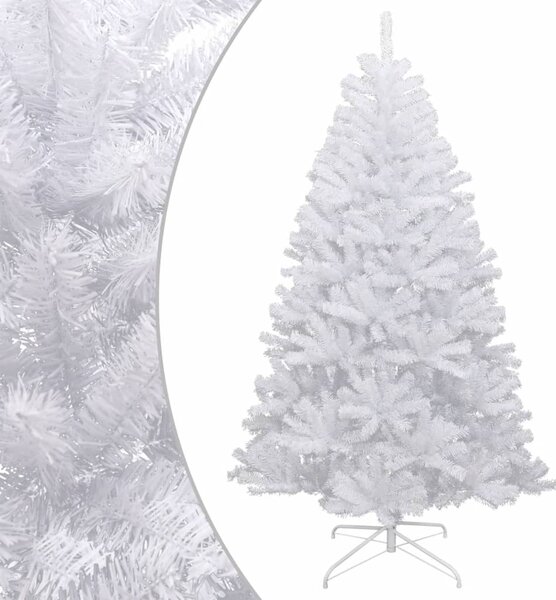 Artificial Hinged Christmas Tree with Flocked Snow 120 cm