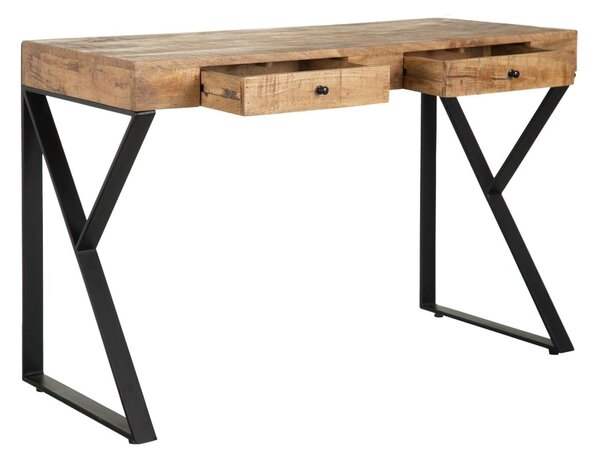 Desk 120 x 50 x 77 cm Wood Iron