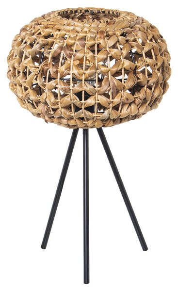 Desk lamp Alexandra House Living Brown Rattan Natural Fibre 60 W 31 x 50 x 31 cm