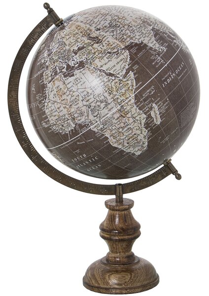 Globe Alexandra House Living Multicolour Metal 25 x 43 x 25 cm