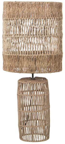 Desk lamp Alexandra House Living Brown Rattan Natural Fibre 40 W 25 x 210 x 60 cm